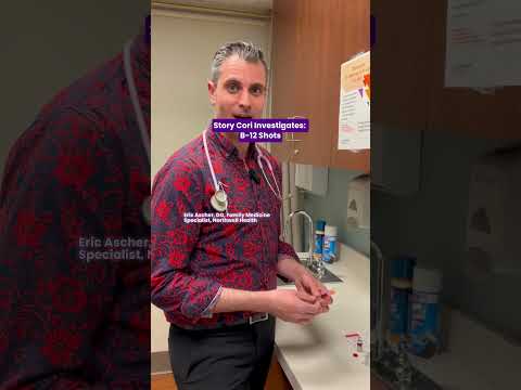 The benefits of vitamin B12 shots #shorts #B12deficiency