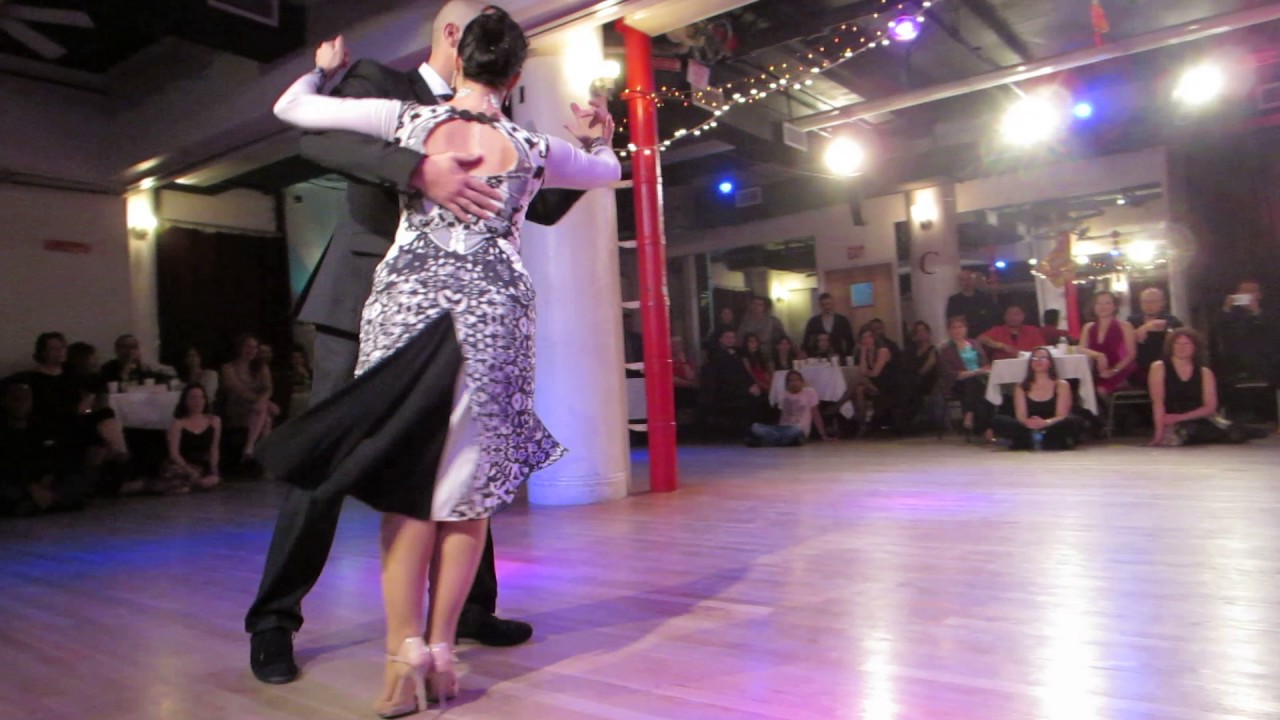 Guillermina Quiroga and Mariano Logiudice @ All Night Milonga Jan 28 2017 part 1