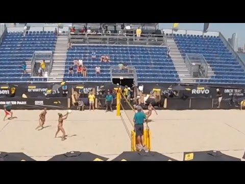 AVP NYC Open 2016 Pavlik/Shaw vs. Bensend/Urango Set 1 of 3