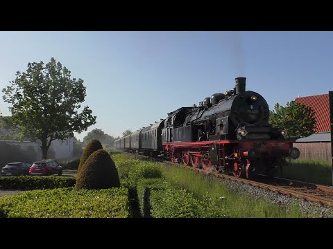 Volldampf auf dem Haller Willem an Himelfahrt Halle (Westf) - Bielefeld mit 78 468 18.05.2023 (HD)