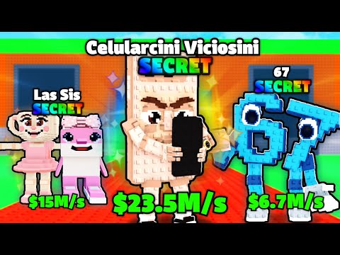 I Unlocked EVERY NEW SECRET BRAINROT in Steal A Brainrot!