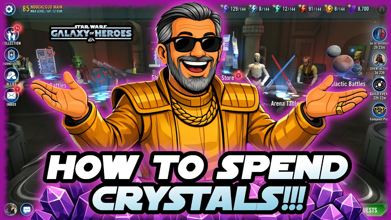 How Crystal Spending is Changing for 2026 in Star Wars Galaxy of Heroes!!