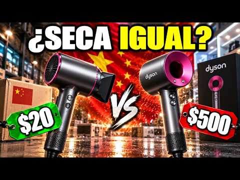 Las secadoras de pelo de $20 de China son igual de buenas que la Dyson de $500