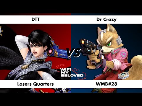 WMB#28 | DTT (Bayonetta) Vs Dr Crazy (Fox) | Losers Quarters