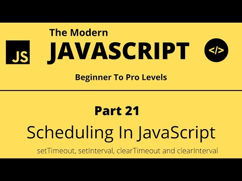 The Modern Javascript Tutorial Part 21 Scheduling In Javascript Tech Quick Learner