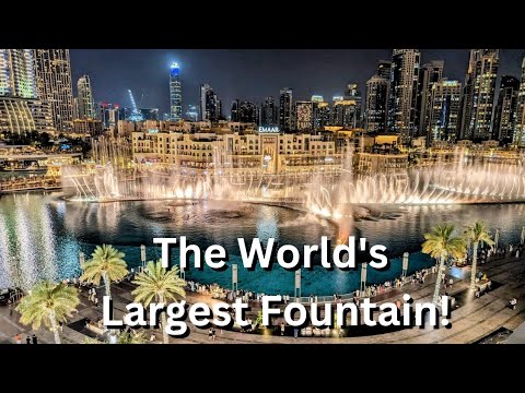 Dubai Mall & Dubai Fountain