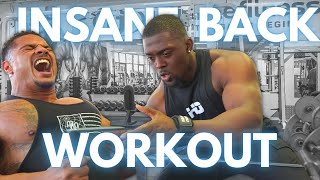 High Intensity Back Workout | IFBB Men's Physique Pro Elton Pinto Mota