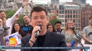 [HD] Rick Rick Astley Performs on Good Morning Britain | Angels On My Side