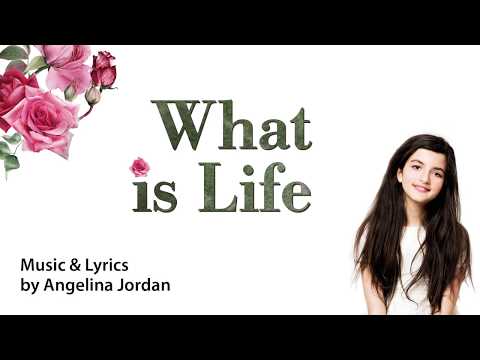 Angelina Jordan & Forsvarets stabsmusikkorps - What is Life (lyric video)