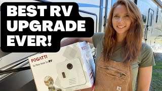 (UPDATED) Installing a New Fogatti Tankless Instant RV Hot Water Heater: Easy step by step guide!