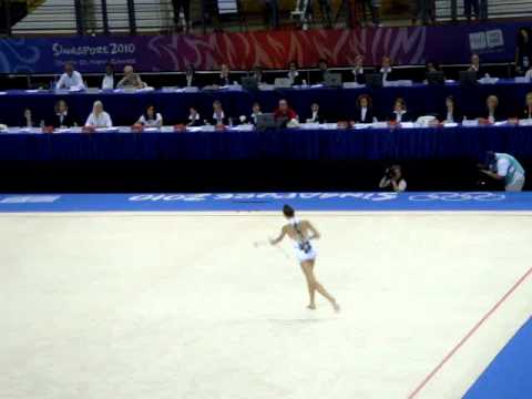MERKULOVA Alexandra (Russia): Clubs 2010 Singapore