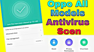 How to Oppo Mobile Antivirus protection Scen