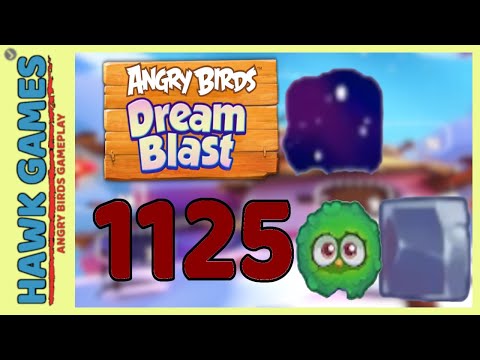 Angry Birds Dream Blast Level 1125 Extreme - Walkthrough, No Boosters