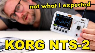 KORG NTS-2 surprised me! // oscilloscope, synthesizer, spectrum analyzer & MORE