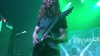 Chris Broderick Shred Compilation of solos - Act of Defiance @ The Curtain Club Dallas Tx 3-10-2018