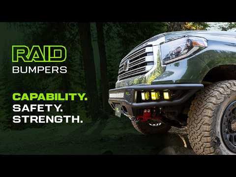 Raid Series Bumpers | Capability Without Compromise