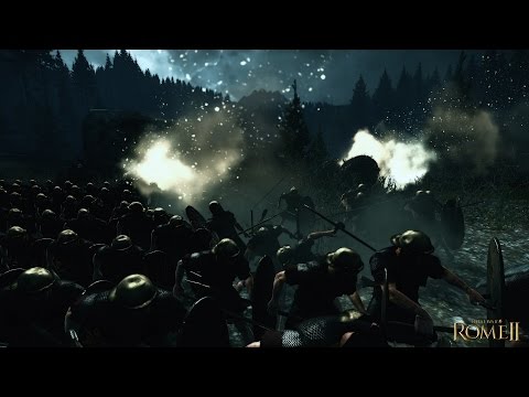 Total War Rome 2 Online Battle: Teutoburg Forest Ambush - Death by Fireball