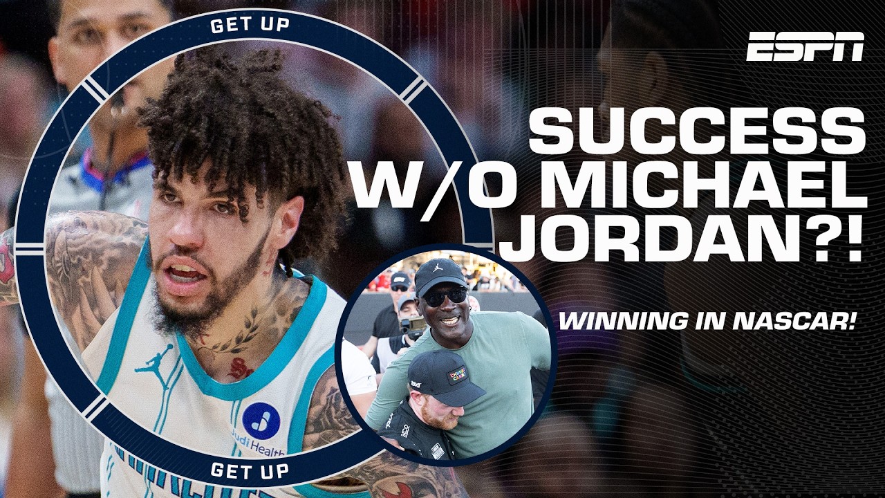 MICHAEL JORDAN HAS ANOTHER THREE-PEAT, but this time in NASCAR! 👀 | Get Up