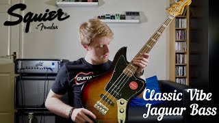 Video thumbnail for Squier CV Jaguar Bass | All You Need To Know Bass Show! by Tyler Spicer