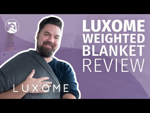 Luxome Cooling Weighted Blanket Review - Hot or Cold?