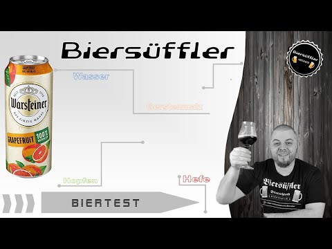 Biertest - Warsteiner Grapefruit