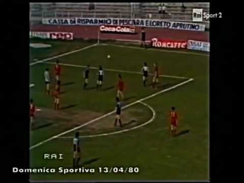 1979/80, Serie A, Pescara - Catanzaro 1-1 (27)