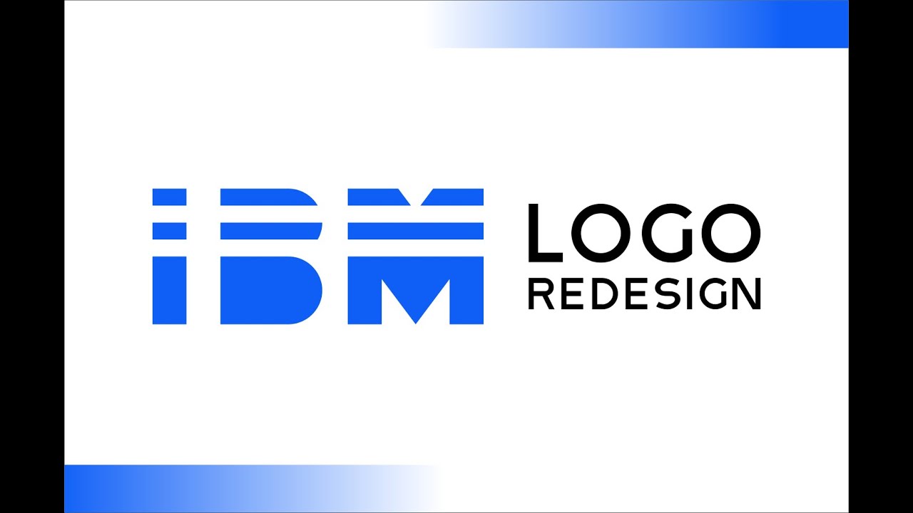 IBM LOGO REDESIGN by Artsigma