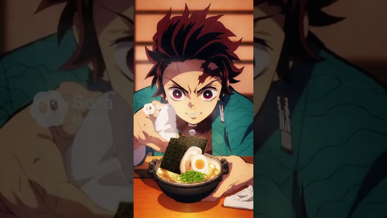 ラーメンを作る #tanjiro #鬼滅の刃 #ai #kimetsunoyaiba