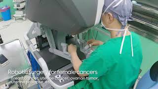 Robotic surgery and immune chemotherapy for female cancers by Konyang University Hospital