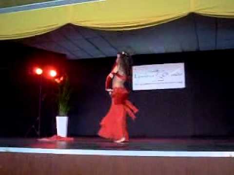 Dança do ventre - Duda 2º lugar solo juvenil