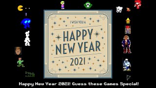 Happy New Year 2021! - Guess these Games Special