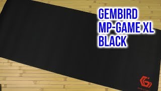 Gembird MP-GAME XL Black (MP-GAME-XL) - відео 1