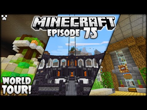 I Did ALL This In 5 Months! | Minecraft Survival Ep.75 Tour