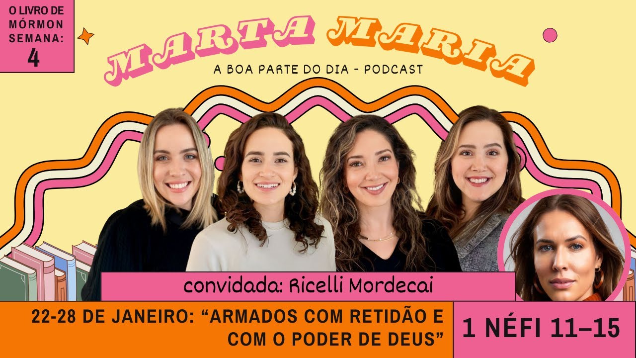 1 Néfi 11-15: Estudo do Vem e Segue-Me - O Livro de Mórmon 22-28 de jan, 2024