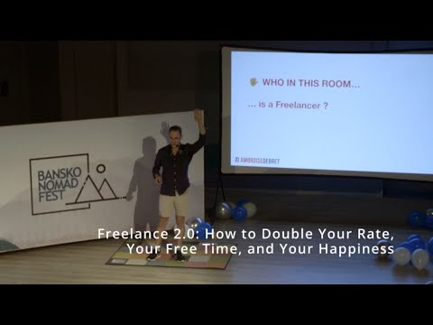 Ambroise Debret | Freelance 2.0 : How to Double Your Rate, Your Free Time and Your Happiness