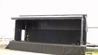 MP-01 Mobile Stage Trailer Timelaps