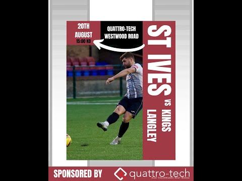 ST IVES ATTACKING HIGHLIGHTS ONLY & v Kings Langley - Southern Premier Central - 20 August 22