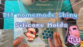 Resin Project - Stunning Shiny Home-Made Silicone Molds ✨💫