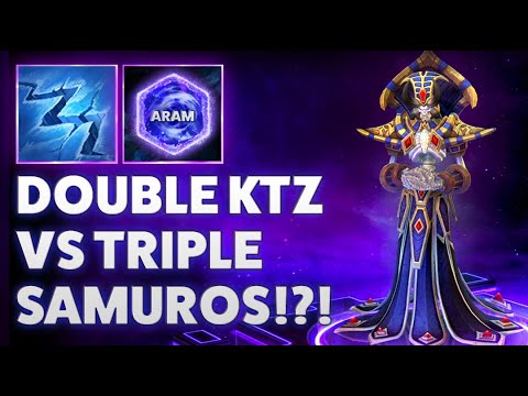 ARAM LOST CAVERN - DOUBLE KTZ VS TRIPLE SAMUROS!?!