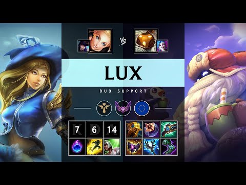 Lux Support vs Bard - EUW Master Patch 14.23