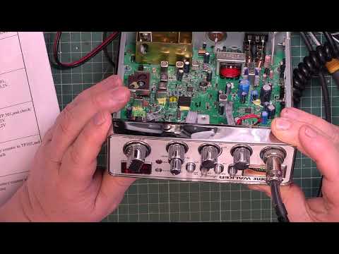 President Walker Limited CE MultiNorm CB radio - Service alignment & VCO