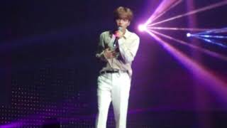 180908 Jeong Sewoon No Better Than This at Hallyu Pop Fest Singapore