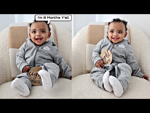 Riss & Quan, Baby Secure Turns 8 Months As We Celebrate Him 