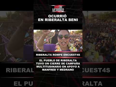 RIBERALTA ROMPE ENECUESTAS