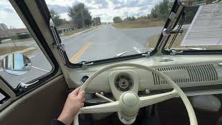 1973 Volkswagen Type 2 Kombi 23-Window Samba Conversion Test Drive