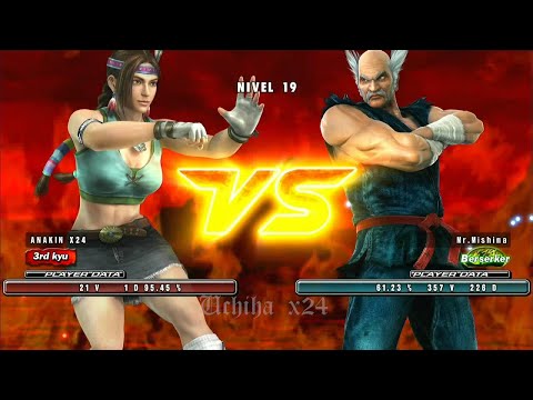 L7 46_4 Julia chan Ryona vs Heihachi Mishima - Tekken 5 Dark Resurrection PS3 HD 2022 ( Uchiha x24 )