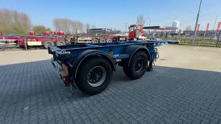 LAG O-2-32 01 20FT / BPW / ADR (EXII/ EXIII/FL/AT) / NL-CHASSIS / AP kont&eacute;nersz&aacute;ll&iacute;t&oacute; f&eacute;lp&oacute;tkocsi | K&eacute;p 4 - Autoline