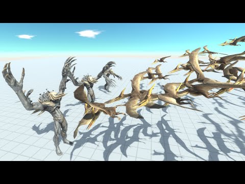 3X SCOURGE VS 50X Small Units Animal Revolt Battle Simulator