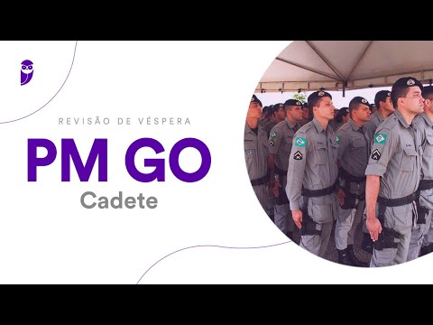 Revisão de Véspera PM GO – Cadete