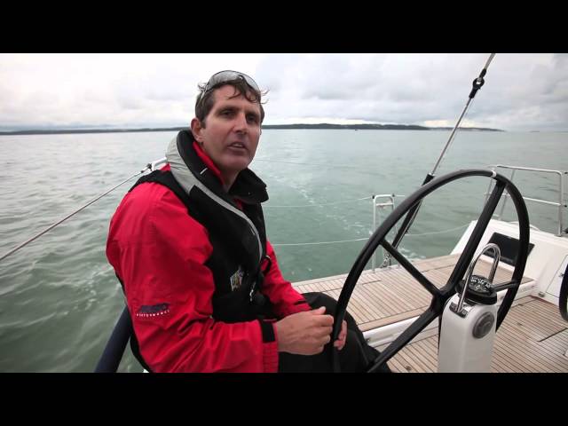 How to helm and trim for reaching. Tips from round the world sailor Brian Thompson